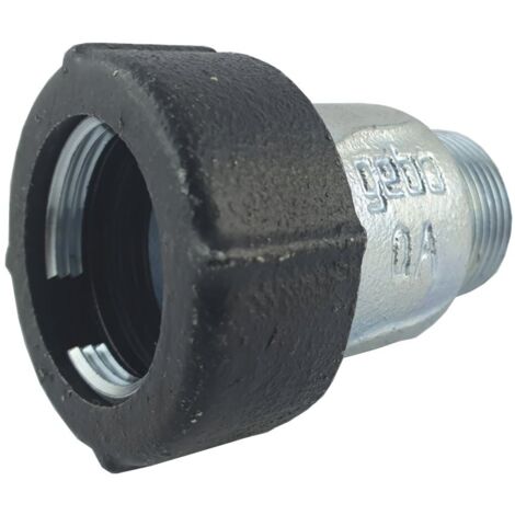 2" Inch BSP Male Thread x 60mm Pipe Compression Joint Fittings Connector Union