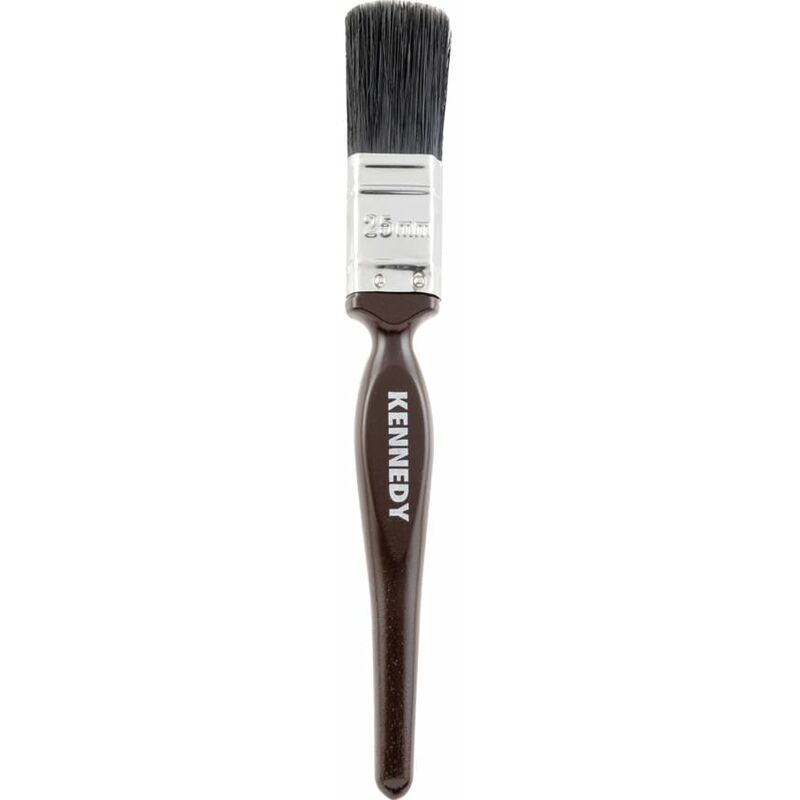 Flat Paint Brush, Natural Bristle, 1IN.- you get 5 - Kennedy