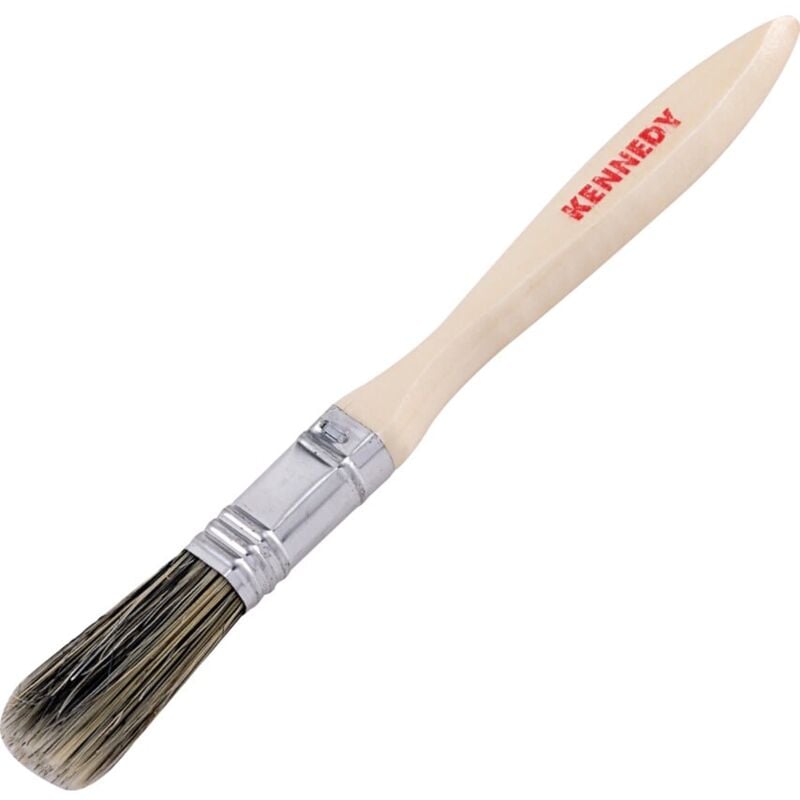 Kennedy - Paint Brush Wooden Handled 1/2 Wide- you get 5
