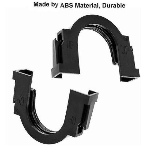 2 jeux de supports et bagues de fixation supérieure du radiateur moteur pour --