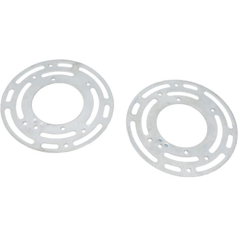 2 Kits de Fixation pour Plafonnier, 4 Pouces Universel, Barres Croisées en Acier pour Ventilateur de Plafond et Luminaire, Accessoires Inclus