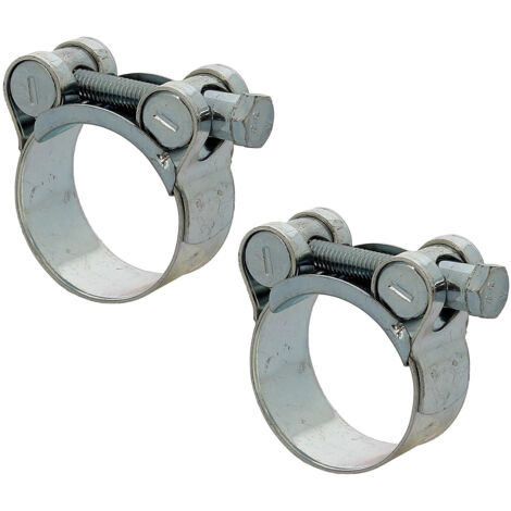 2 Klemmbügel - Durchmesser 32 bis 35 mm