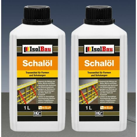 2 L Schalöl Professional Schaloel Trennmittel Betontrennmittel Schalungsöl HQ