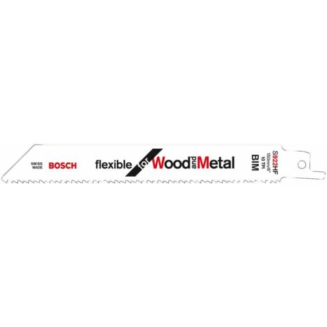 2 LAME S922HF PER LEGNO METALLI - SEGA A GATTUCCIO - 150 MM