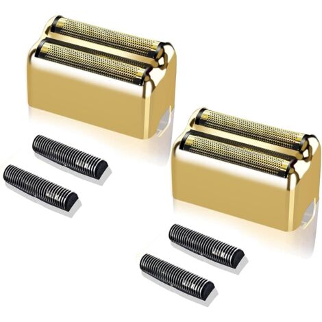 2 Lames De Rasoir, Feuille Dorée Hypoallergénique, Tige De Coupe, Pour Babylisspro Fxfs2