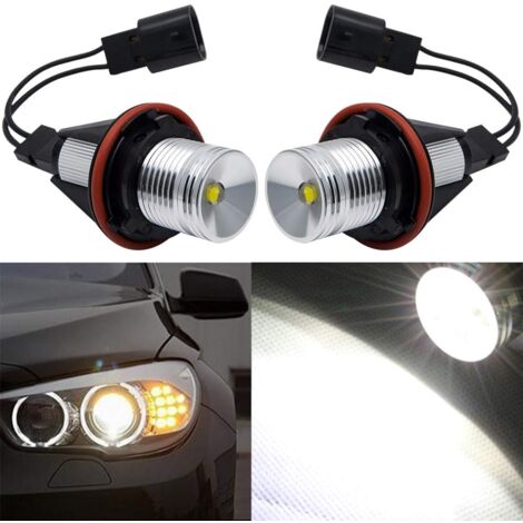 2 lampadine LED Angel Eyes Halo per E39 E53 E63 E64 5W, 12V