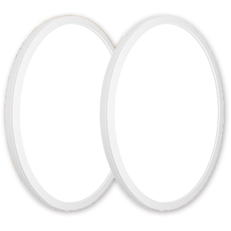 2 lampes de Plafonnier led Ensemble de ,salle de bain 20W lumière blanche maintenant ,plafonnier ultra fin étanche protection des yeux ,facile à