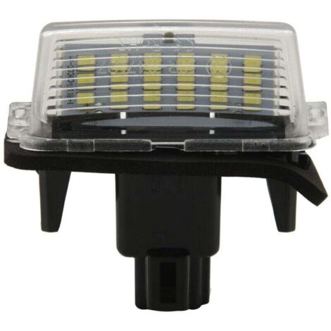 2 Lampes LED Plaque D Immatriculation Voiture Stationnement Externe Universel-Crezuo
