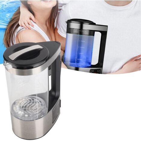2-Liter-220-Watt-Wasserkraftgenerator mit SPE-PEM-Technologie, thermostatgesteuerter Heizung und Borosilikatglas