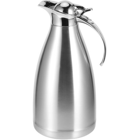 2-Liter-Doppelwand-Isolierbehälter für Kaffee und kaltes Wasser, Thermoskanne für den Heimgebrauch