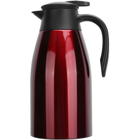 2-Liter-Isolierflasche aus Edelstahl – Vakuum-Thermoskanne für Reisen, Büro oder Zuhause