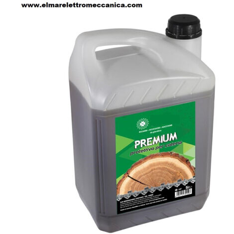 2 lt Olio Protettivo CATENA Motosega Biodegradabile PREMIUM