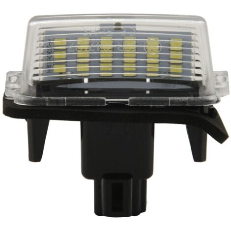 2 luci LED per targa auto per parcheggio esterno, universali