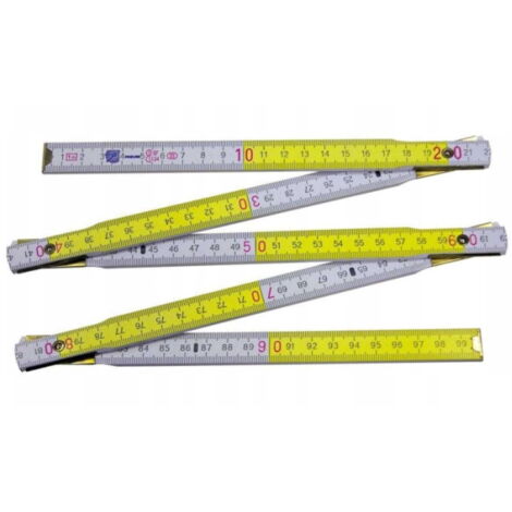 2 m faltbares Holzmaßband