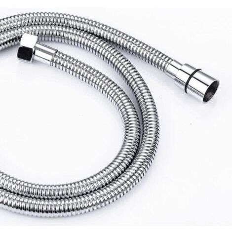 2 m langer, flexibler Duschschlauch mit Verdrehschutz, Standard-Universal-Duschschlauch mit G 1/2-Gewinde für Badezimmer, kompatibel mit allen Duschköpfen