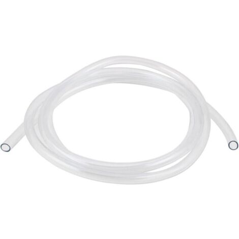 2 m langer, transparenter PVC-Kunststoffschlauch mit 8 mm Innendurchmesser für Lufttankpumpe