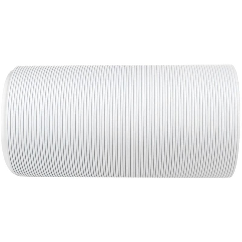 2 m pp climatisation tuyau d'échappement extensible chaleur tuyau d'échappement fil dans le sens des aiguilles d'une montre épaissi en acier ondulé