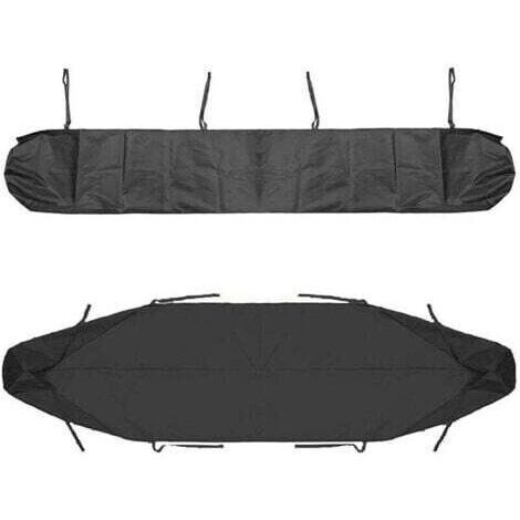 2 m Sac de Protection pour Store Banne,Housse de Protection Anti-poussière pour auvent de terrasse Noir Housse de Rangement pour cour et jardin
