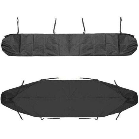 2 m Sac de Protection pour Store Banne,Housse de Protection Anti-poussière pour auvent de terrasse Noir Housse de Rangement pour cour et jardin