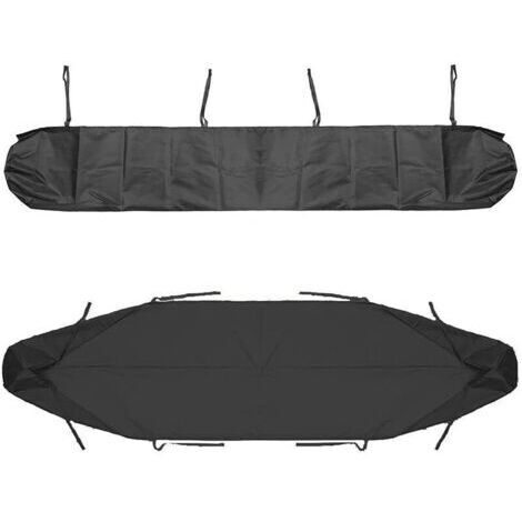 2 m Sac de Protection pour Store Banne,Housse de Protection Anti-poussière pour auvent de terrasse Noir Housse de Rangement pour cour et jardin