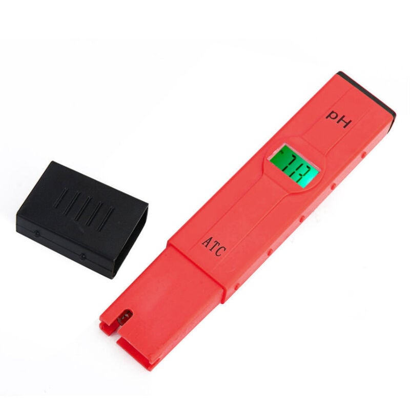 Image of Digitales pH-Meter, automatischer Wasserqualitätstester, pH-Meter, Hydroponik-Stift