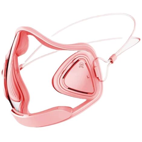 2 masques de protection transparents, isolation anti-buée, anti-éclaboussures haute définition