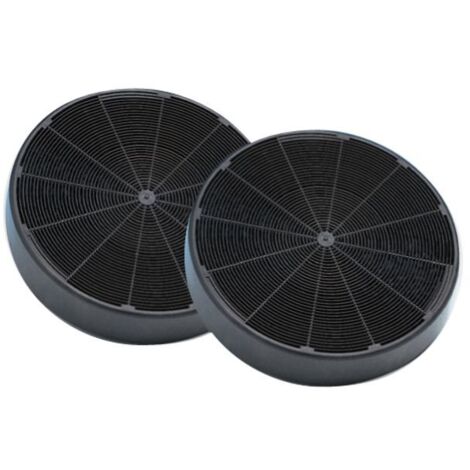 2 MCEF02 -Kohlefilter (19,4 x 3 cm) für AEG Hood - Electrolux - Zanussi