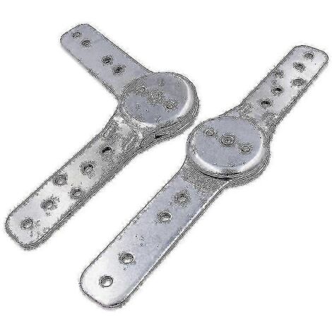 2 mécanismes de charnière pour canapé-lit pliant, articulation réglable sur 5 positions, pour accoudoir et appui-tête.