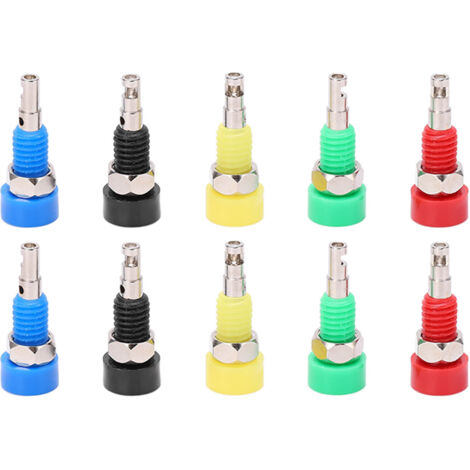 2-mm-Bananenstecker (weiblich) – 10er-Packung für elektronische Instrumente