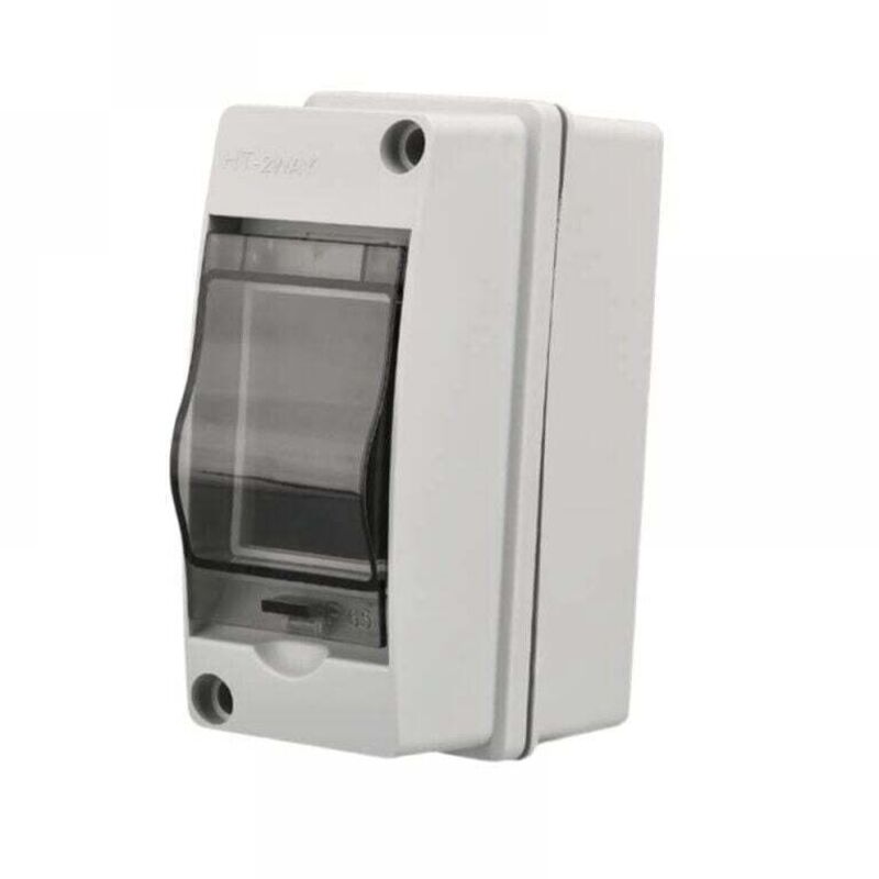 2 Modules, ABS de Surface en Plastique,Coffret Electrique Etanche Exterieur IP65, Boite de Boitier Etanche Electrique Exterieur, Armoire de Contrôle,