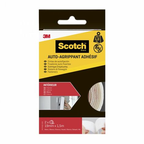 NASTRO BIADESIVO SCOTCH 19mm x 5m FORTE IDEALE PER SPECCHI OGGETTI FINO A 5  kg