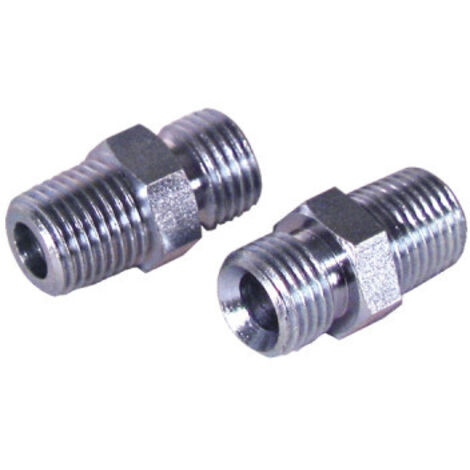 2 Nipples fioul M1/4'' conique x M1/4'' - DIFF - 602336