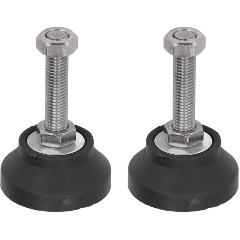 2 niveleurs de pieds de meubles, support réglable de 90 kg, outil de nivellement fixe