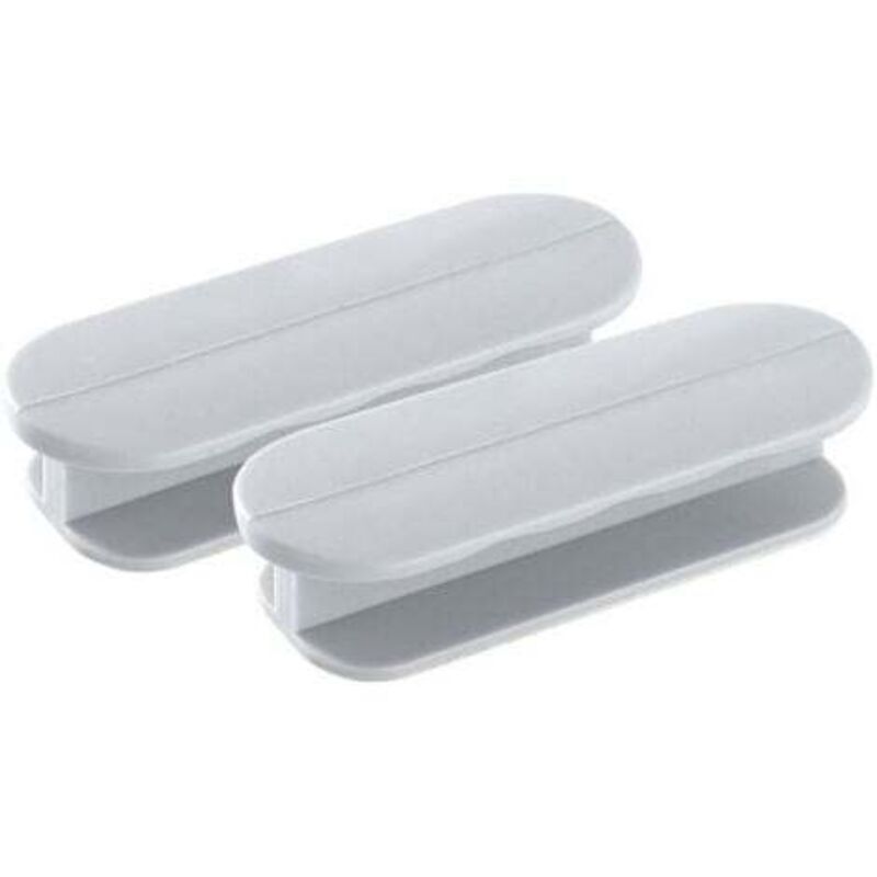 2 No Punch Balcony Window Pulls - Grey, Outdoor Patio Door Pulls Drawer Pulls Furniture Pulls, Glass Door