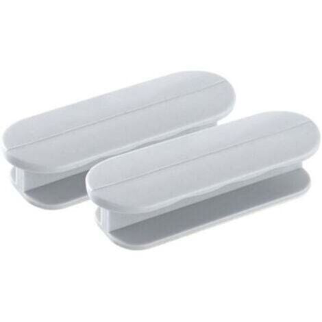 2 No Punch Balcony Window Pulls - Grey, Outdoor Patio Door Pulls Drawer Pulls Furniture Pulls, Glass Door