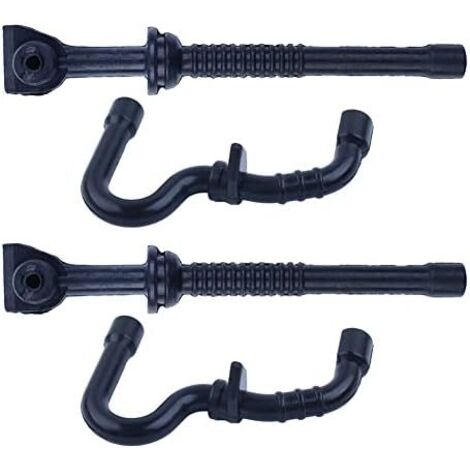 2 Ölleitungsschlauch-Set, für Stihl 017 018 MS170 MS180, 1130 647 9400, 1130 358 7700 Kettensägenteile.