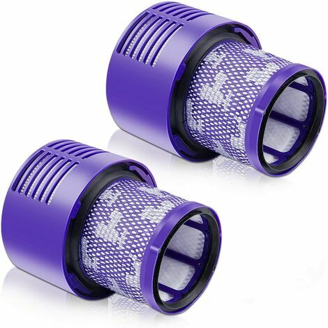 2 Pack Filter for Dyson V10 , Washable Replacement Filter for