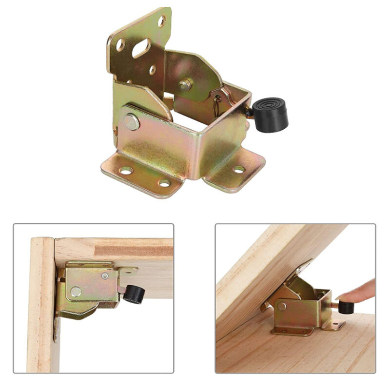 Folding Table Leg Bracket Frame Bracket Fitting Self Lock Foldable Feet ...