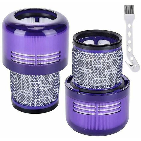SOLEIL 2 Pack for Dyson V11 V15 Sv14 Sv22 thsinde Washable Replacement Filter