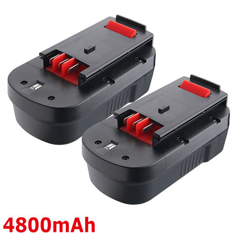 2-Pack Max 4.8Ah 18Volt für Schwarz HPB18 Batterie HPB18-OPE 244760-00