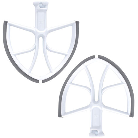 2 Pack, Mixing Paddle, 6qt Mixing Head, Blade Shape Plastic Flour Mixing Paddle, Chubao 6qt Mixer Accessories