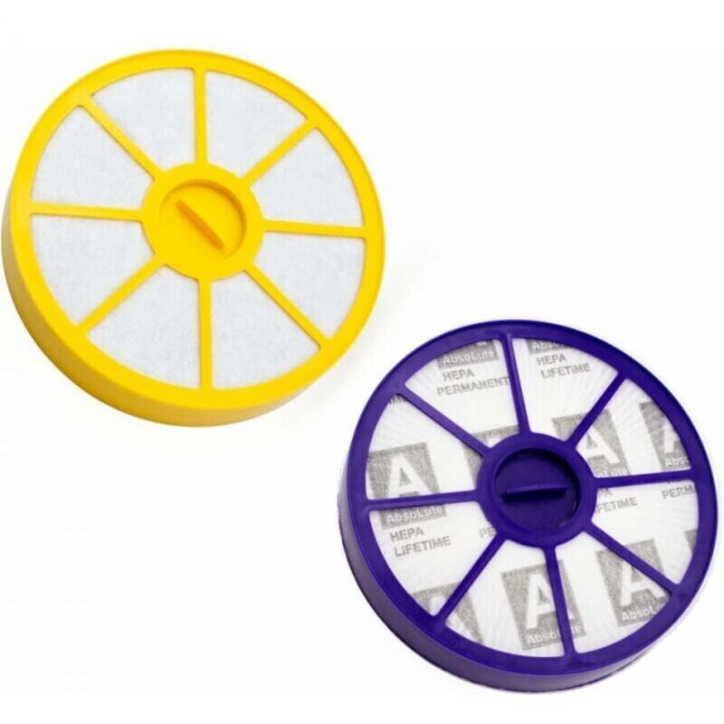 2-pack of compatible filters for Dyson DC05 DC08 DC15 DC19 DC20 DC21 vacuum cleaners, HEPA filter replacement accessories, post and pre motor series