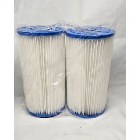 2 Pack Pool Filter Cartridge - Bestway Spa Replacement Filter III IntexA/C Pool Filter Cartridge
