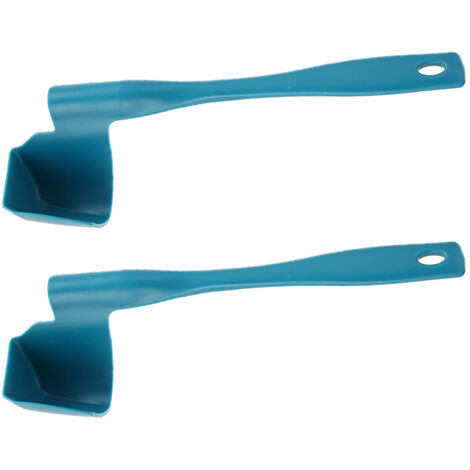 2 Pack, Rotating Scraper Food Processor Scraper Rotary Scraper Removal Spoon Portions Food Processor Kitchen Accessories Tools