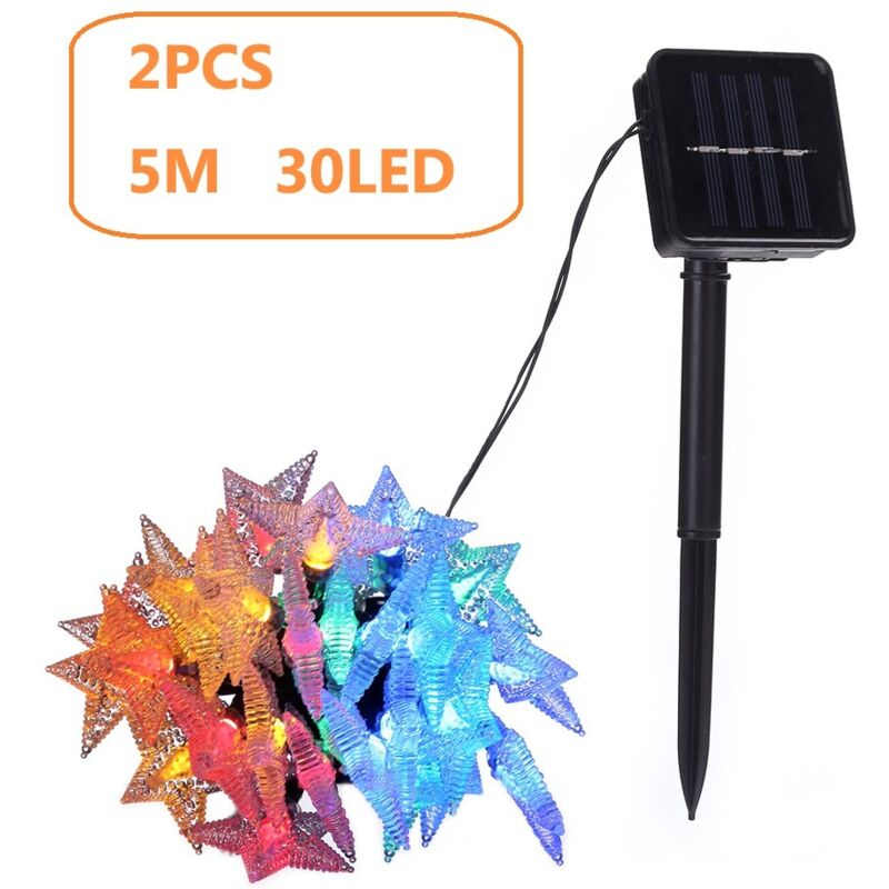 Image of 2 Pack SPV Solar Lights 5M&hellip;