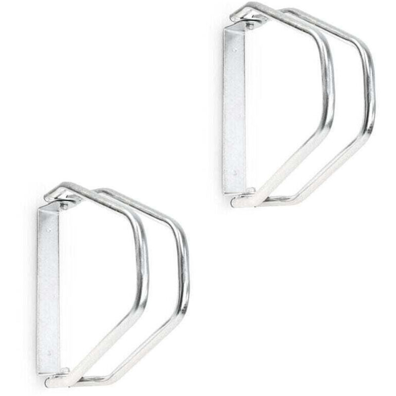 2 Pack Support pour vélos Eddy Support mural Montage rapide & facile Avec étrier de maintien