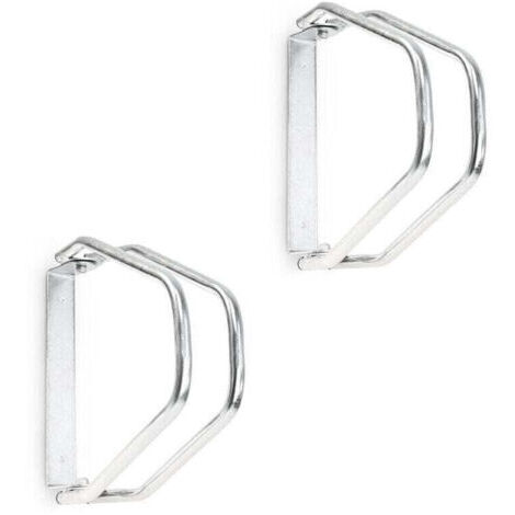 2 Pack Support pour vélos Eddy Support mural Montage rapide & facile Avec étrier de maintien