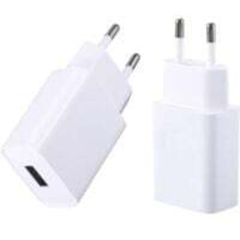 2 Pack USB Chargeur 5V/1A Adaptateur Prise USB pour téléphone Portable, Lecteur ebook,Écouteurs,téléphone Portable, smartwatch