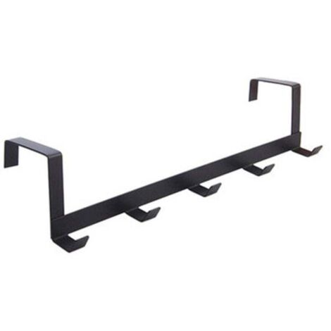 2 packs, crochet derrière la porte, crochet pour armoire de cuisine, noir