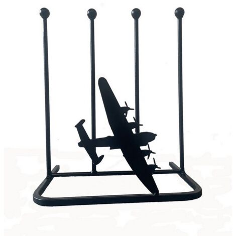 2 Pair Boot Rack - Lancaster - Steel - L27.9 x W38 x H48.3 cm - Black